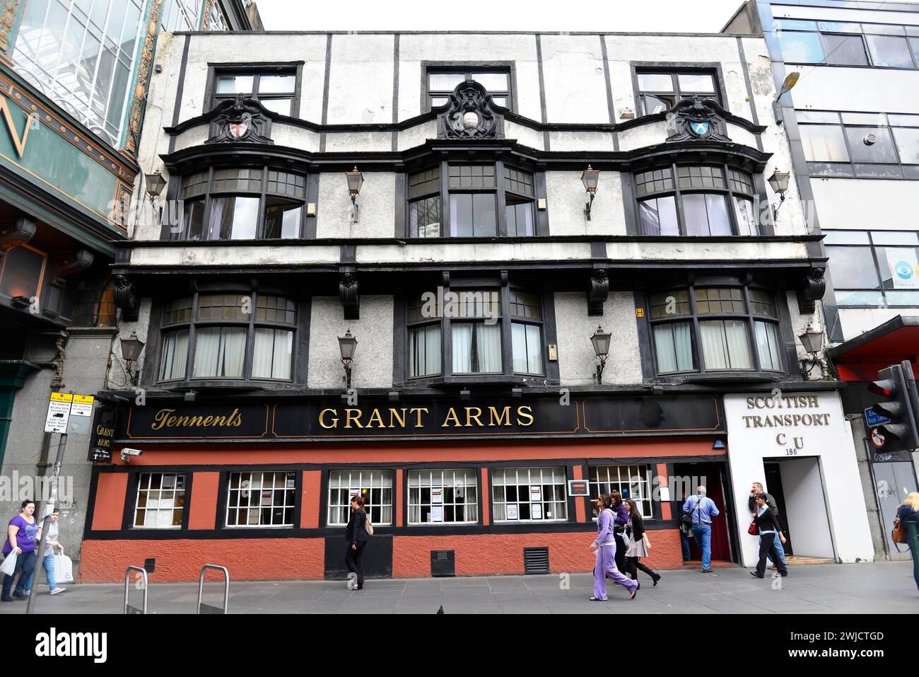 GRANT ARMS, Old Glasgow Pub, Glasgow, Scotland, Great Britain Stock Photo