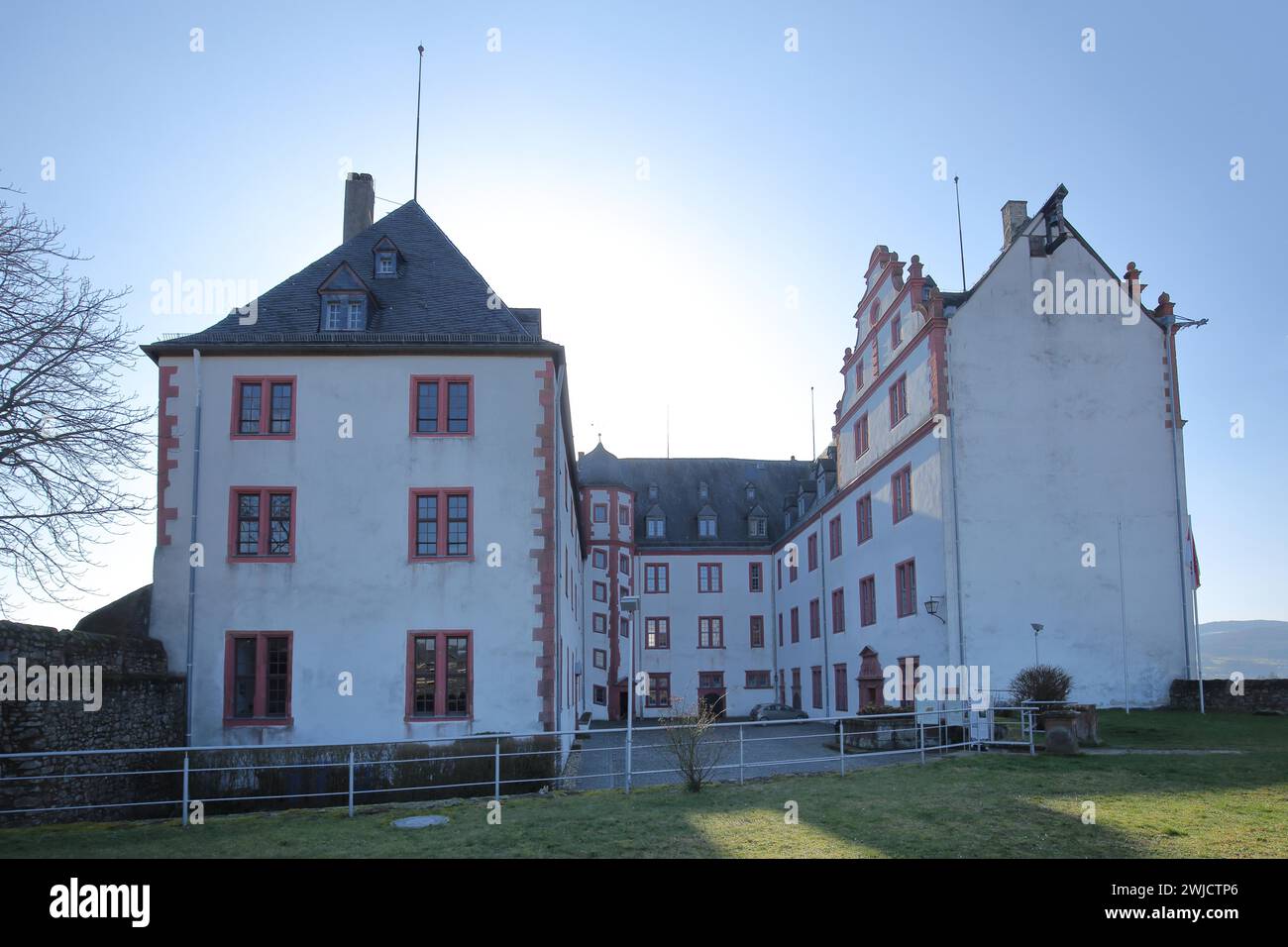 Lichtenberg Castle, Fischbachtal, Hesse, Odenwald, Germany Stock Photo