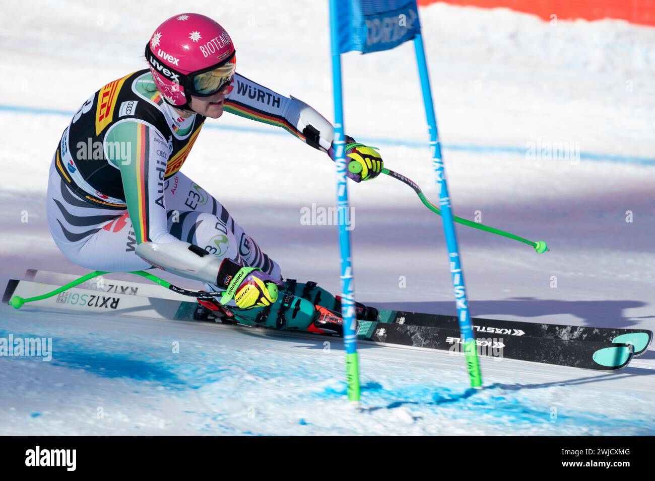 Cortina d’Ampezzo, Italy 28 January 2024. HIRTL-STANGGASSINGER Katrin ...