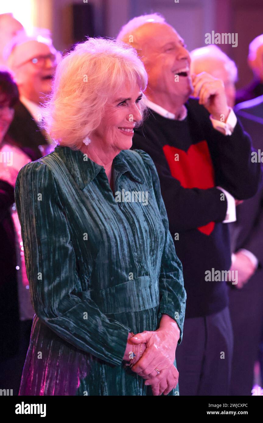 Dame Judi Dench performs on stage at a Celebration of Shakespeare event