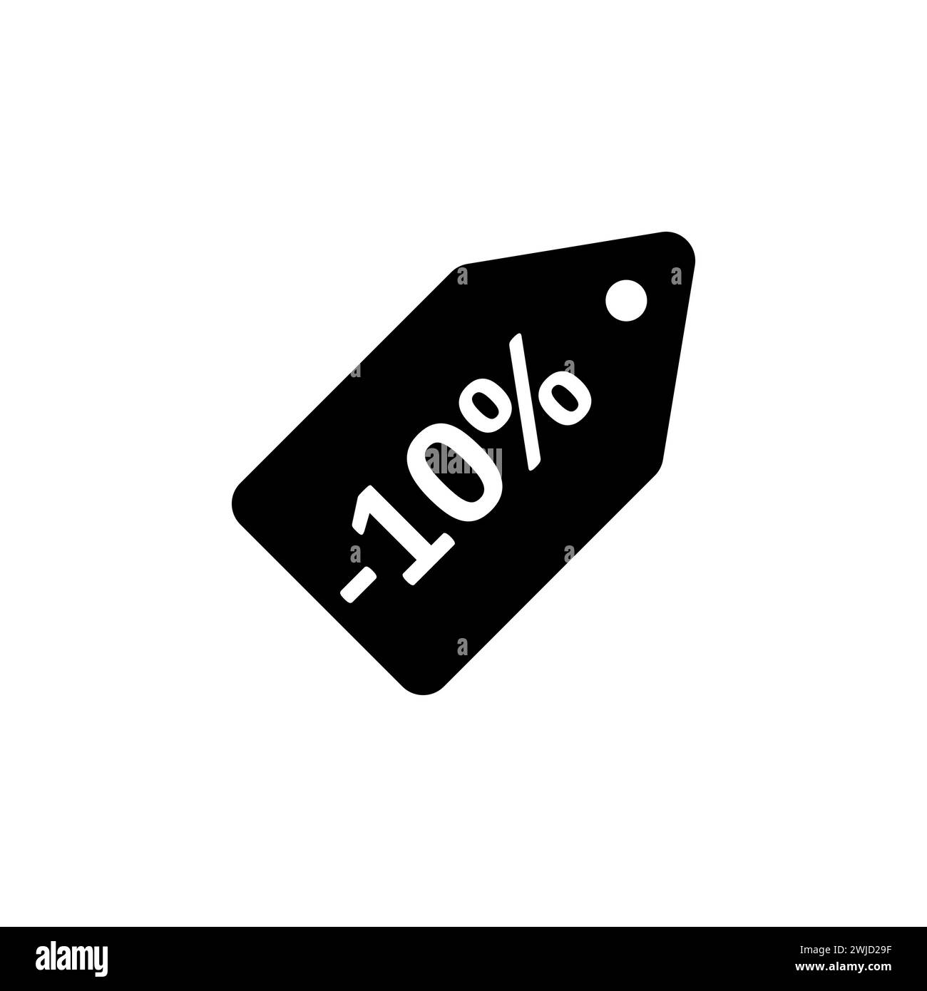 Sale, Price Tag flat vector icon. Simple solid symbol isolated on white