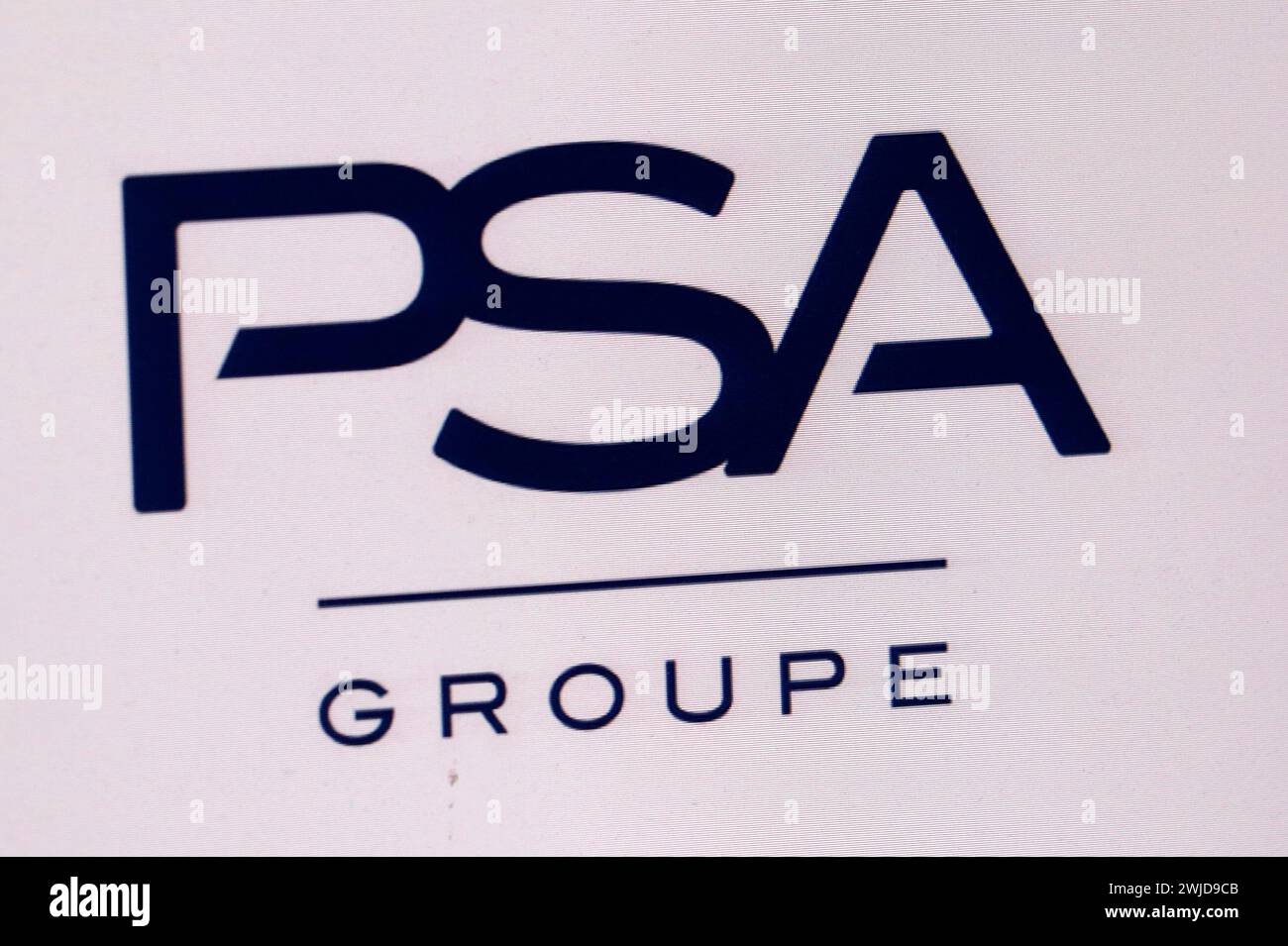 Logo/ Markenname/ brand name: PSA Groupe, Berlin  (nur fuer redaktionelle Verwendung. Keine Werbung. Referenzdatenbank: http://www.360-berlin.de. © Je Stock Photo