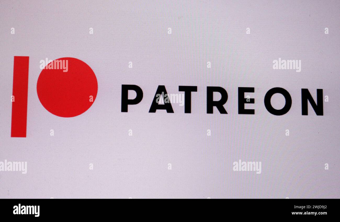 Logo/ Markenname/ brand name: Patreon, Berlin  (nur fuer redaktionelle Verwendung. Keine Werbung. Referenzdatenbank: http://www.360-berlin.de. © Jens Stock Photo