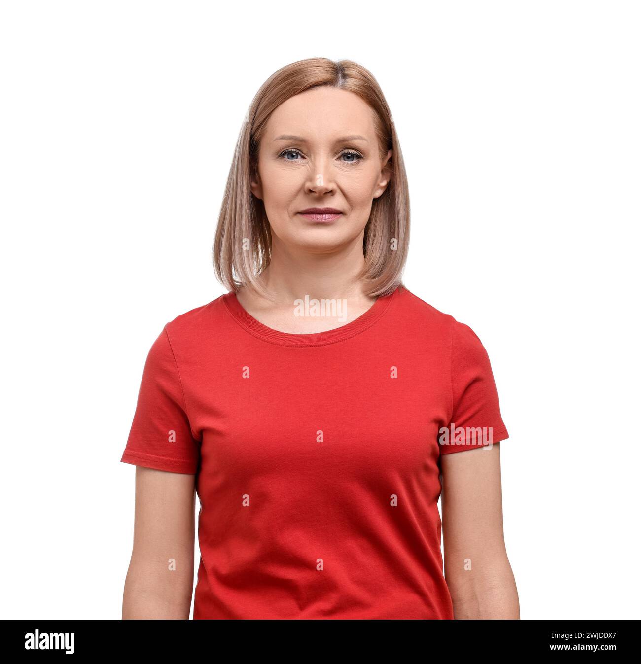 Beautiful woman in red hi-res stock photography and images - Alamy