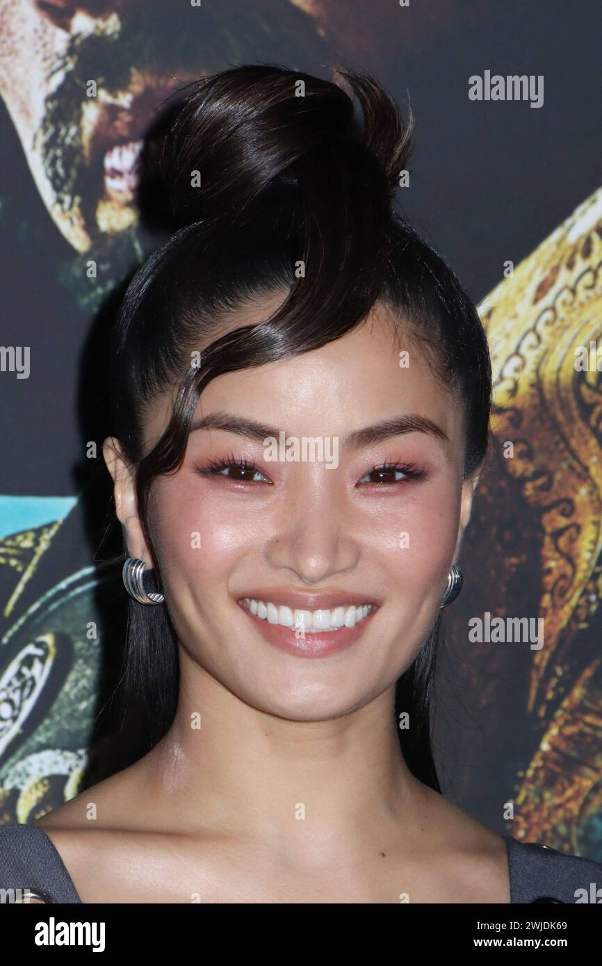 Anna Sawai 02/13/2024 The Red Carpet Premiere of FX's “Shōgun” held at ...