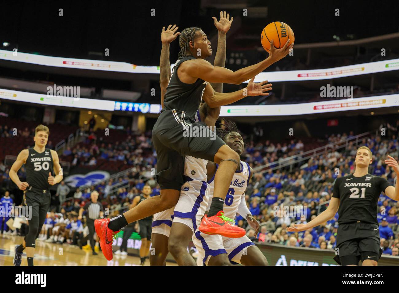 Seton hall vs xavier 2 14 24 hires stock photography and images Alamy
