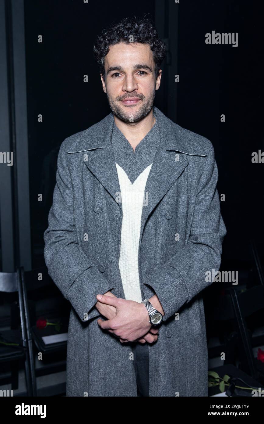 Christopher Abbott attends THOM BROWNE Fall/Winter 2024 runway during