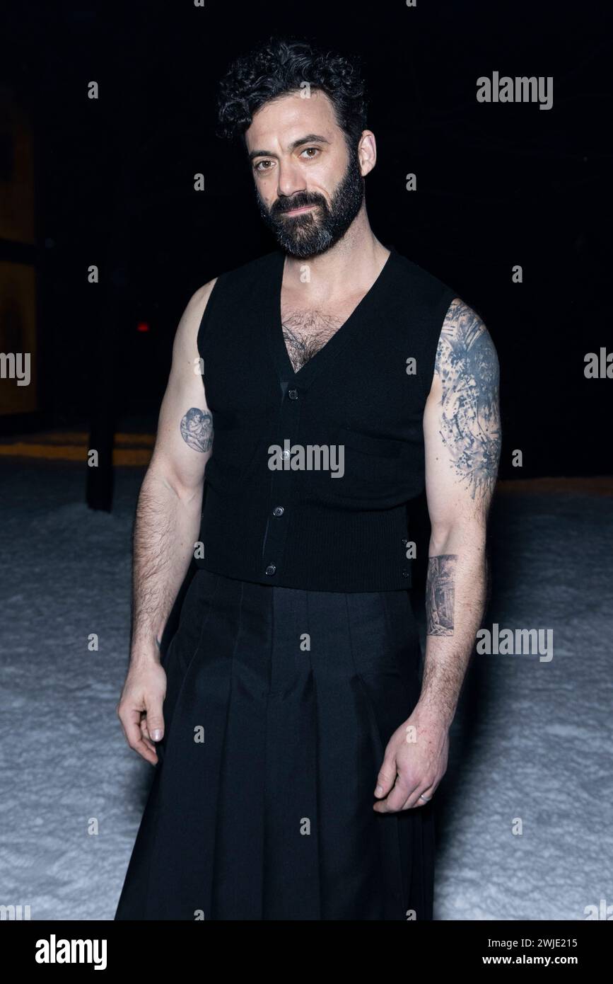 New York, Vereinigte Staaten. 14th Feb, 2024. Spector attends