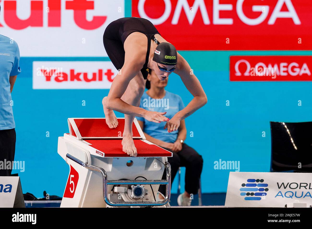 DOHA, QATAR FEBRUARY 15 Marrit Steenbergen of the Netherlands