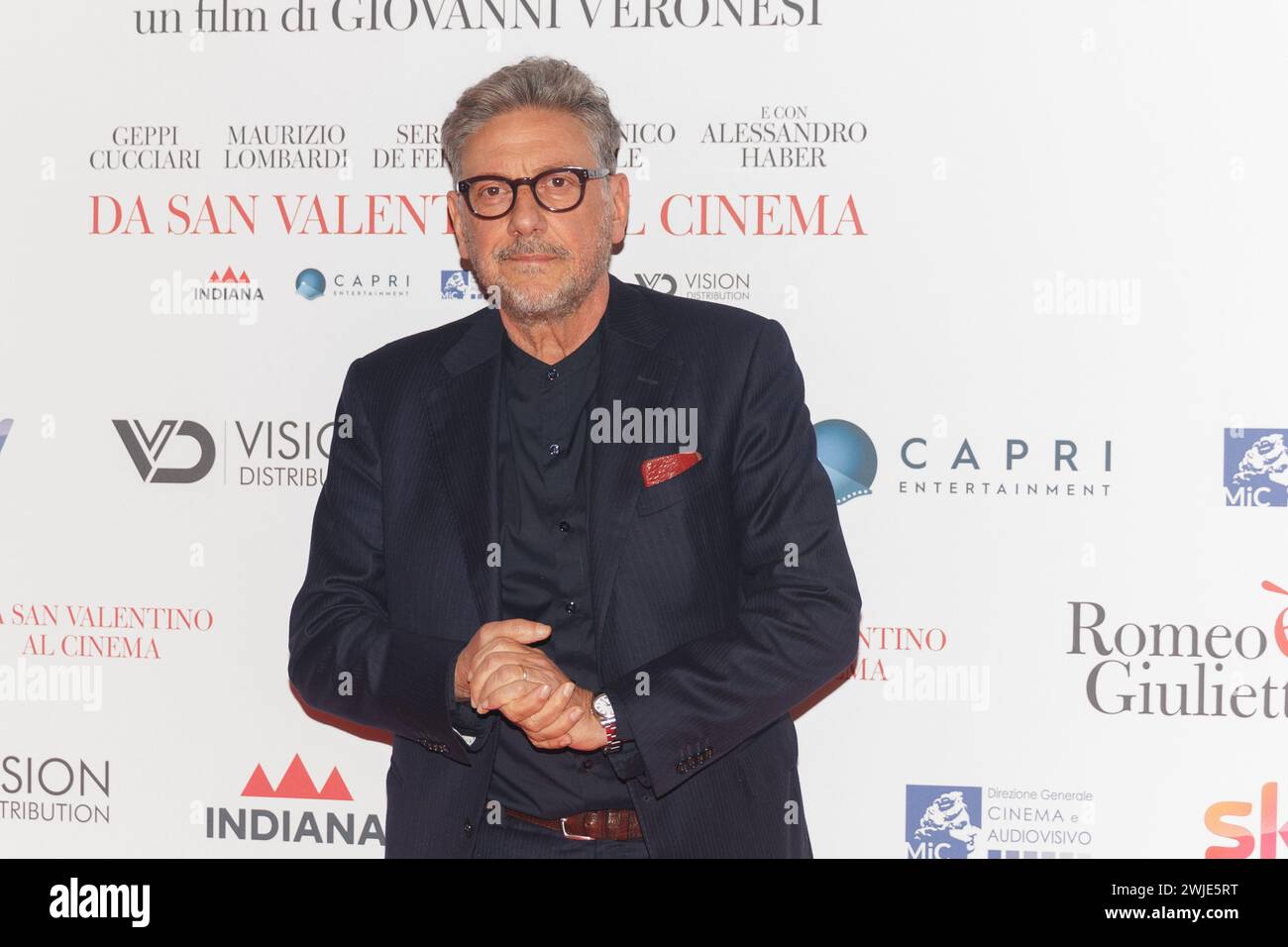 Sergio Castellitto during the red carpet of the movie Romeo e Giulietta ...