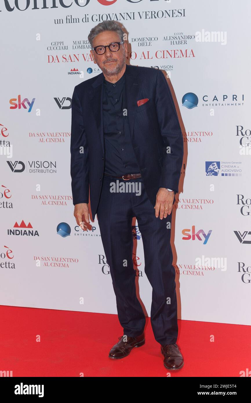 Sergio Castellitto during the red carpet of the movie Romeo e Giulietta ...