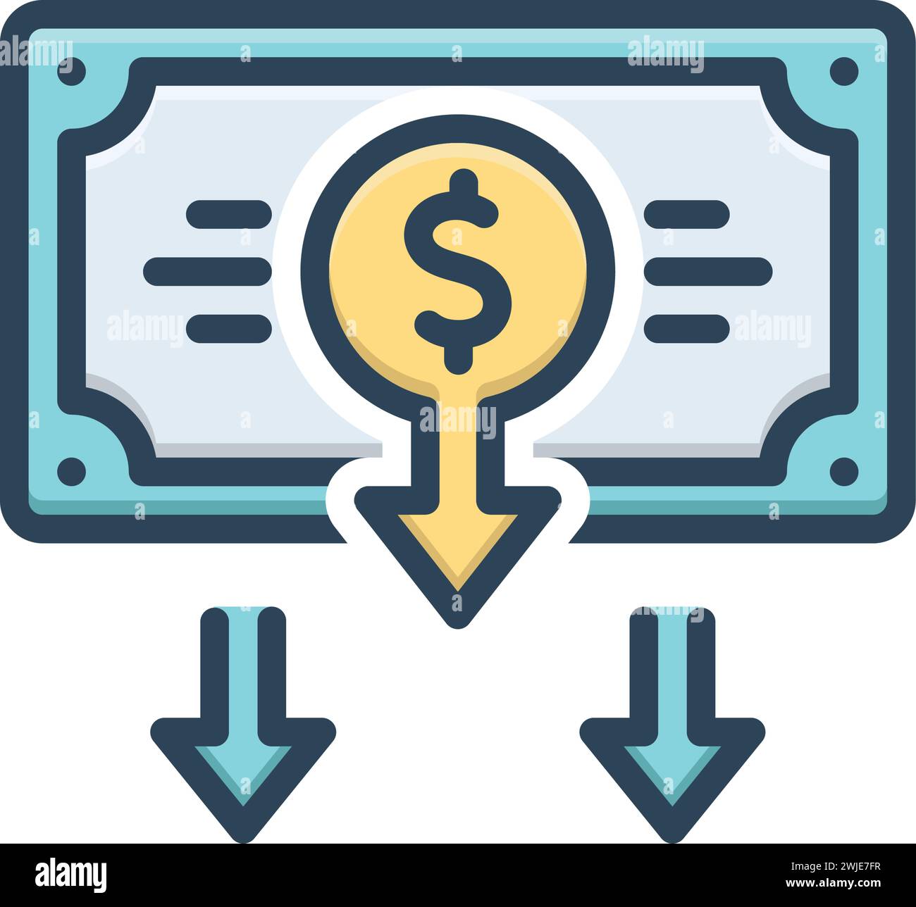 Money less Stock Vector Images - Alamy