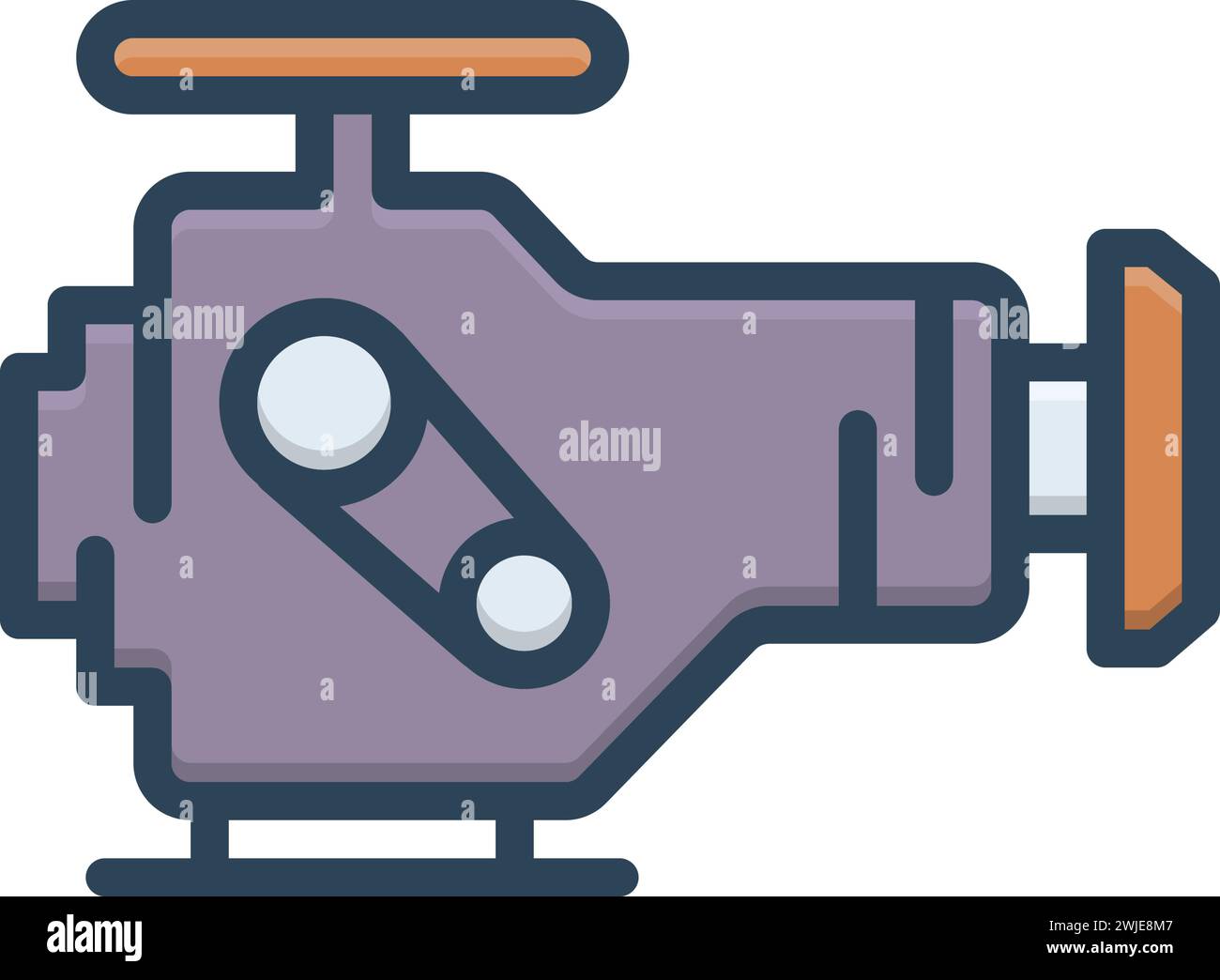 Motor mechanism Stock Vector Images - Alamy