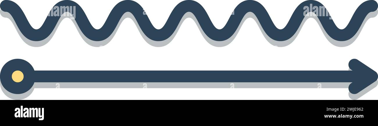 Icon for straight,directly Stock Vector Image & Art - Alamy