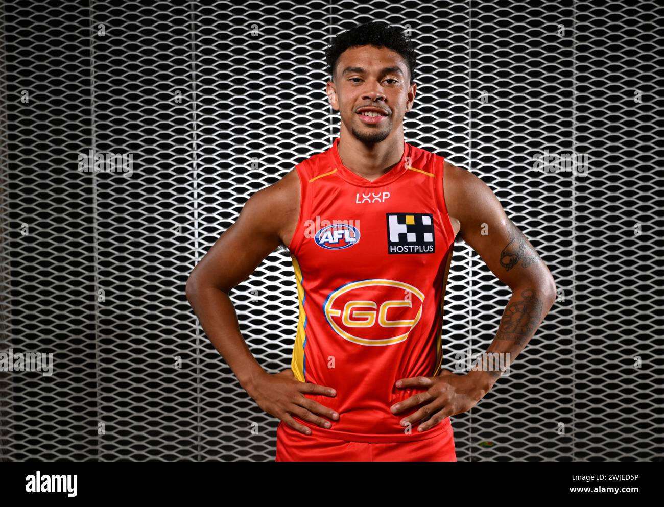 Gold Coast, Australia. 15th Feb, 2024. Malcolm Rosas poses for a ...