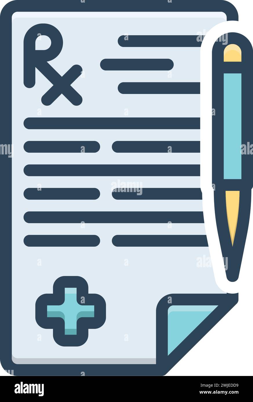 Icon for prescription,instructions Stock Vector Image & Art - Alamy