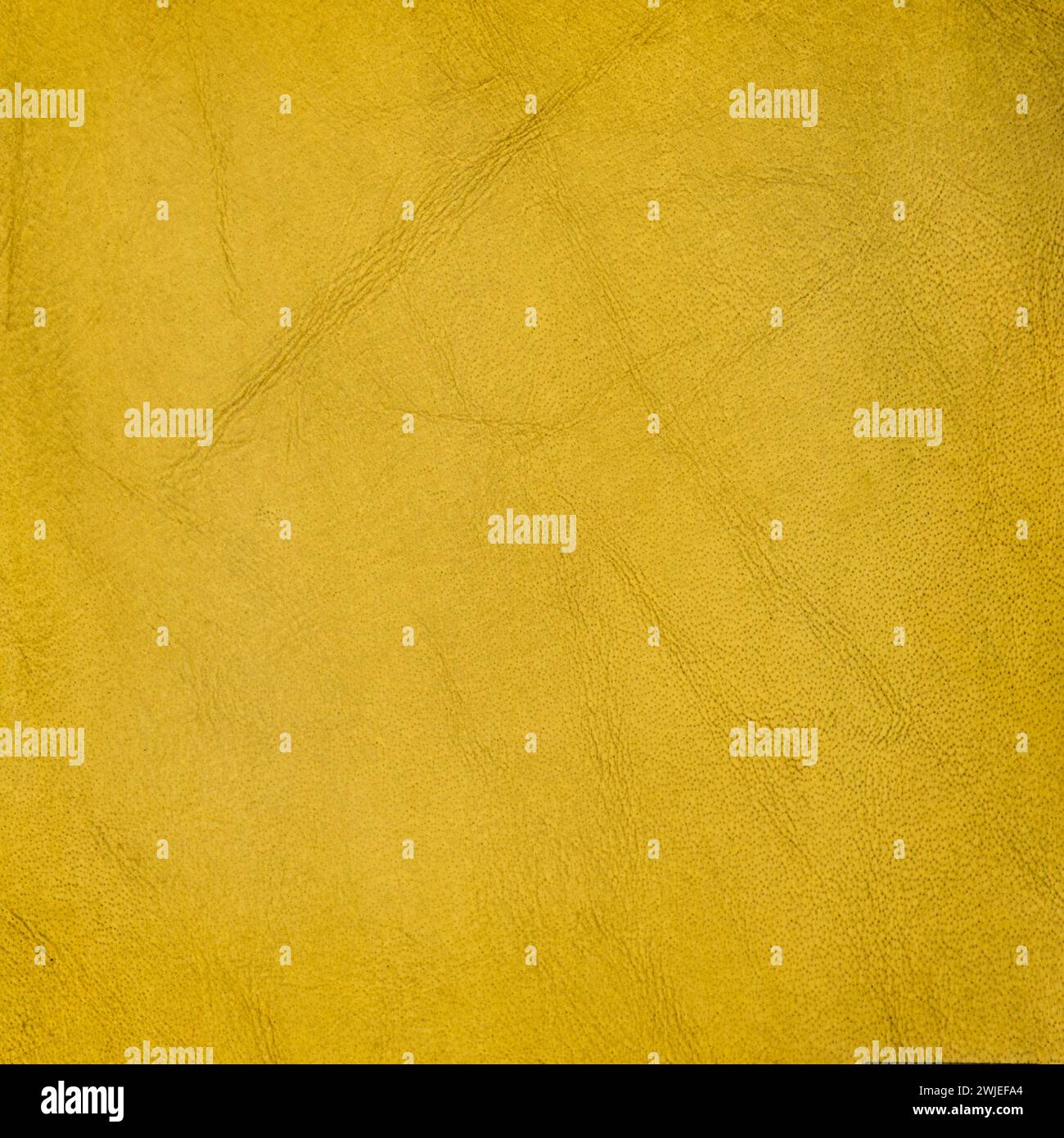 A yellow leather texture background Stock Photo