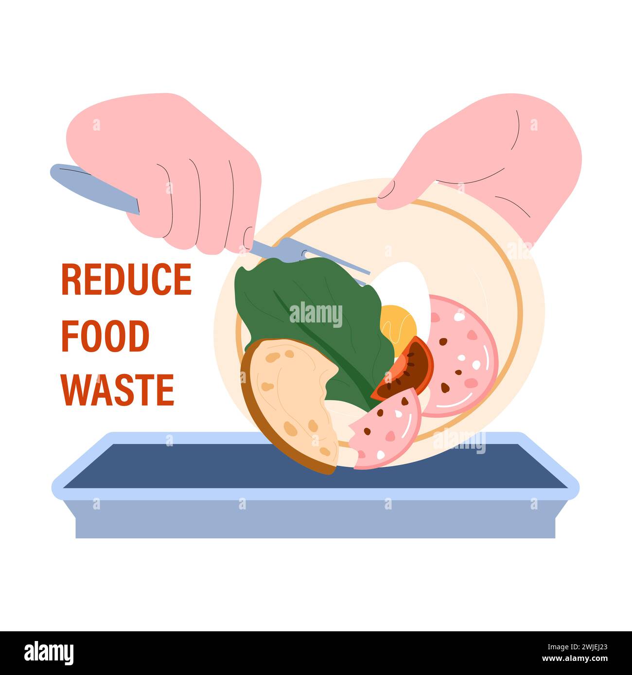 Leftover food Stock Vector Images - Page 2 - Alamy, image size:1300x1390