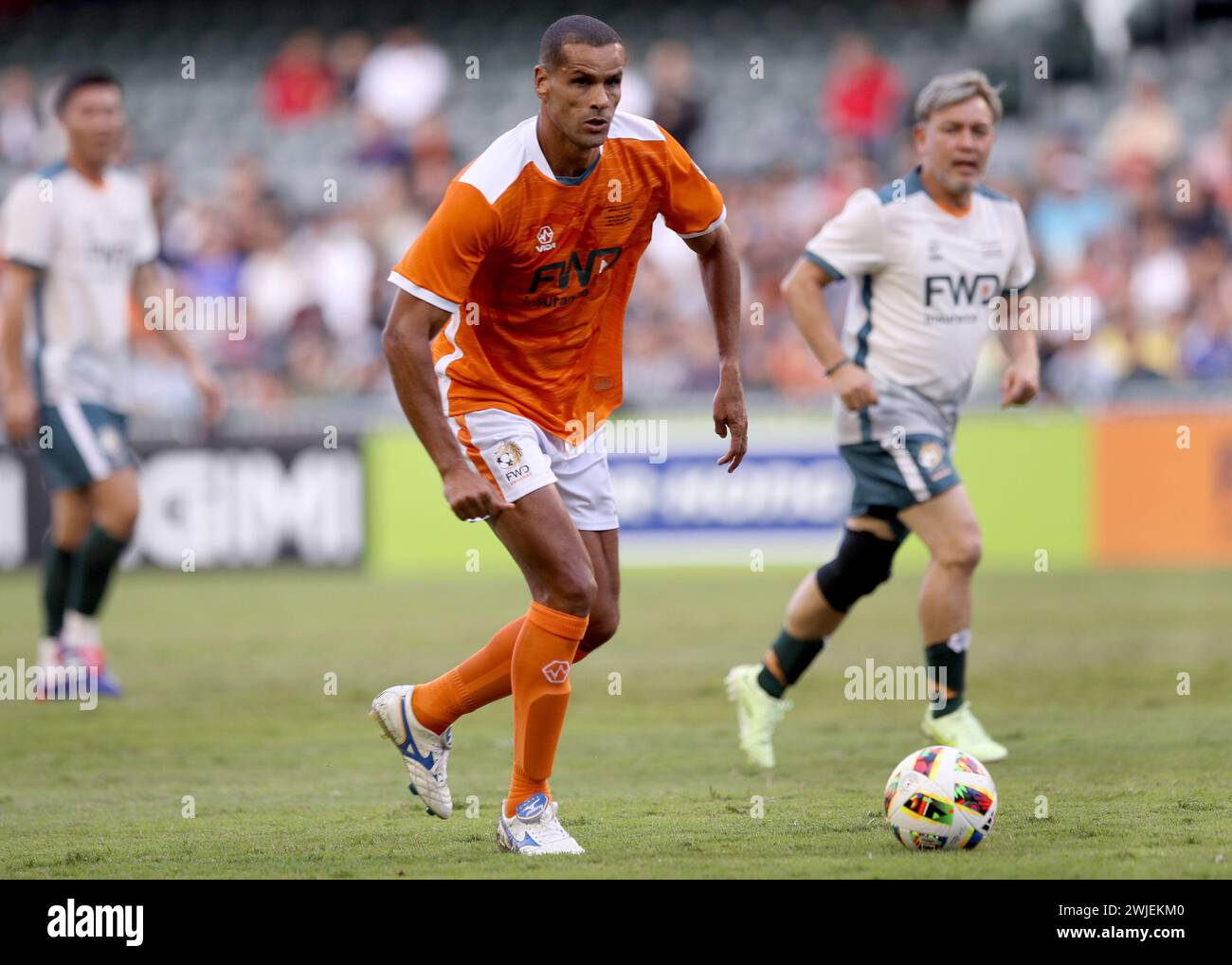 Rivaldo of World Legends seen in action during the FWD Insurance