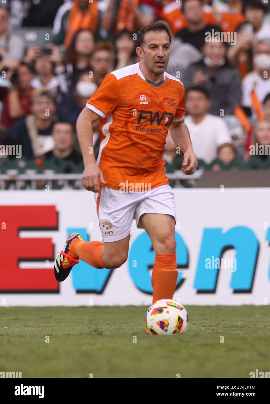 Alessandro Del Piero of World Legends seen in action during the FWD