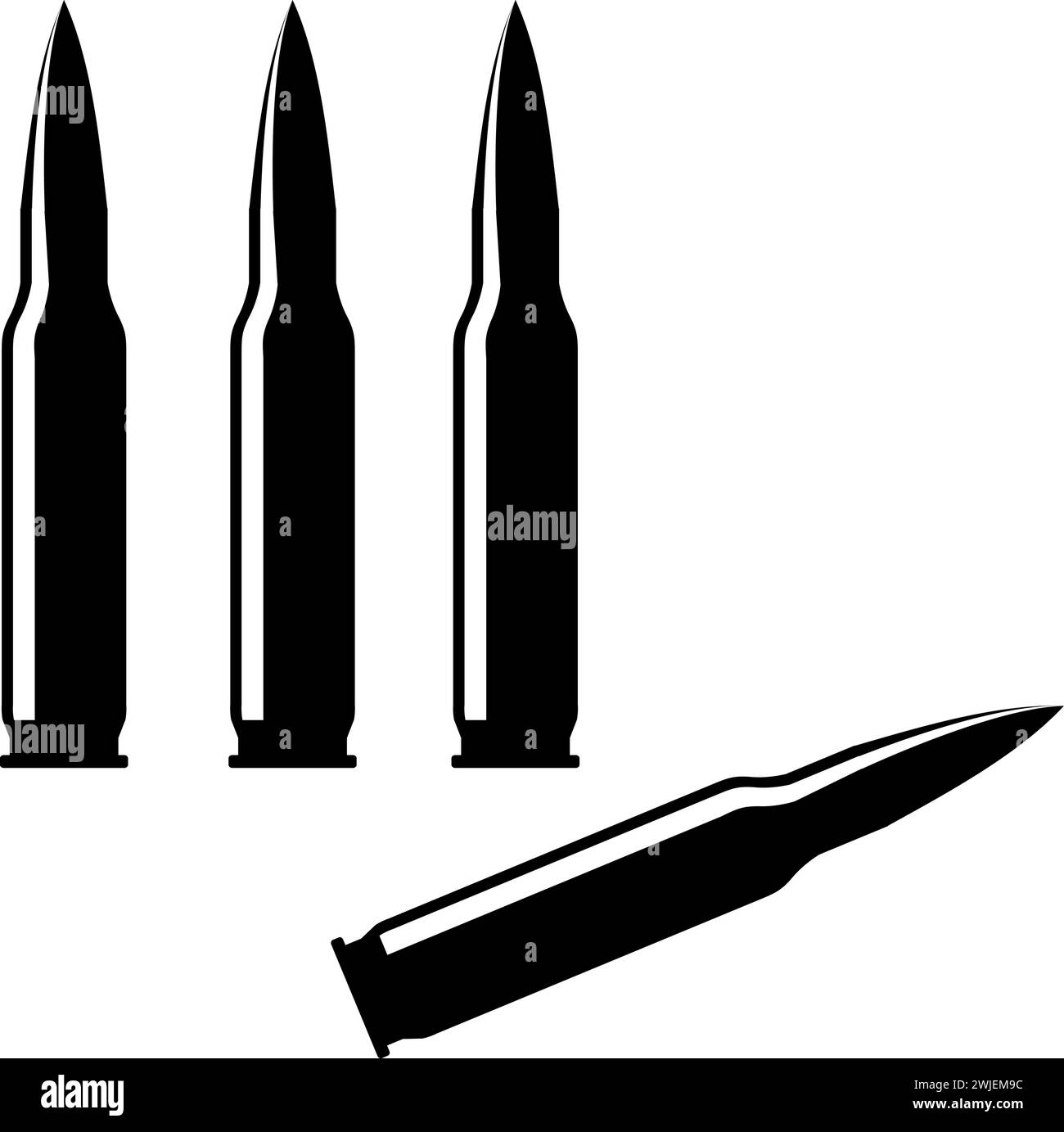 Hunting shotgun cartridges Black and White Stock Photos & Images - Alamy