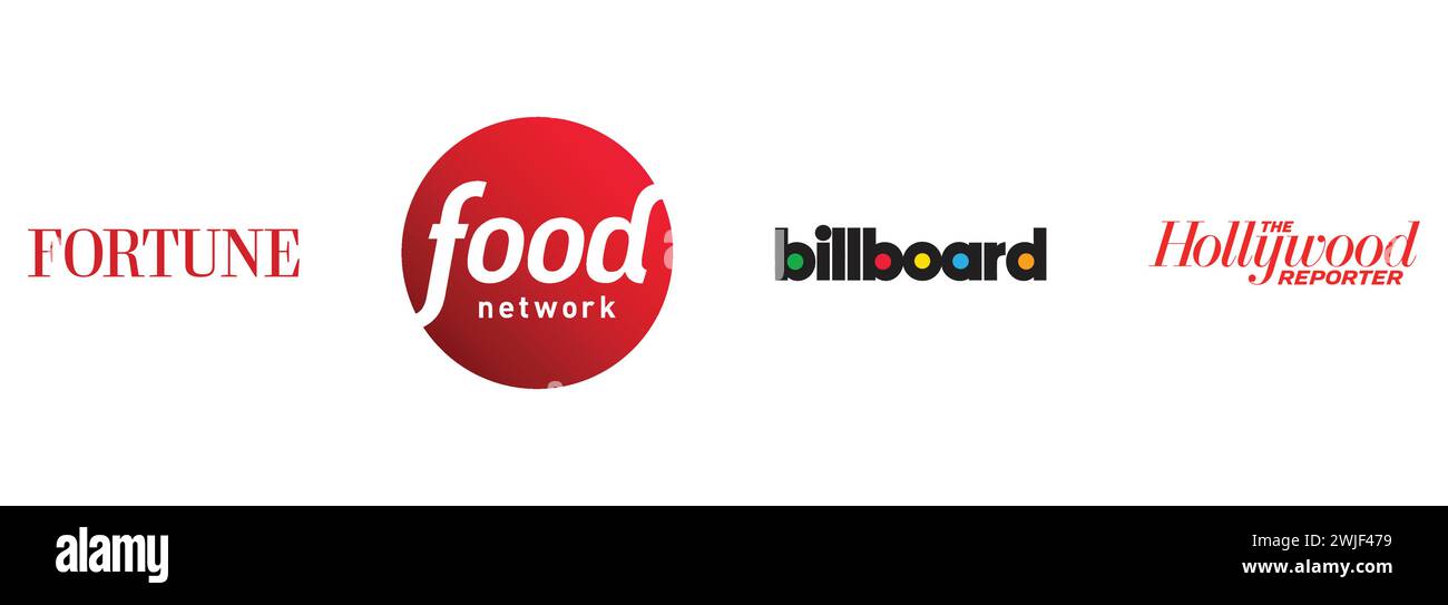 Fortune, Food Network, The Hollywood Reporter , Billboard . Editorial