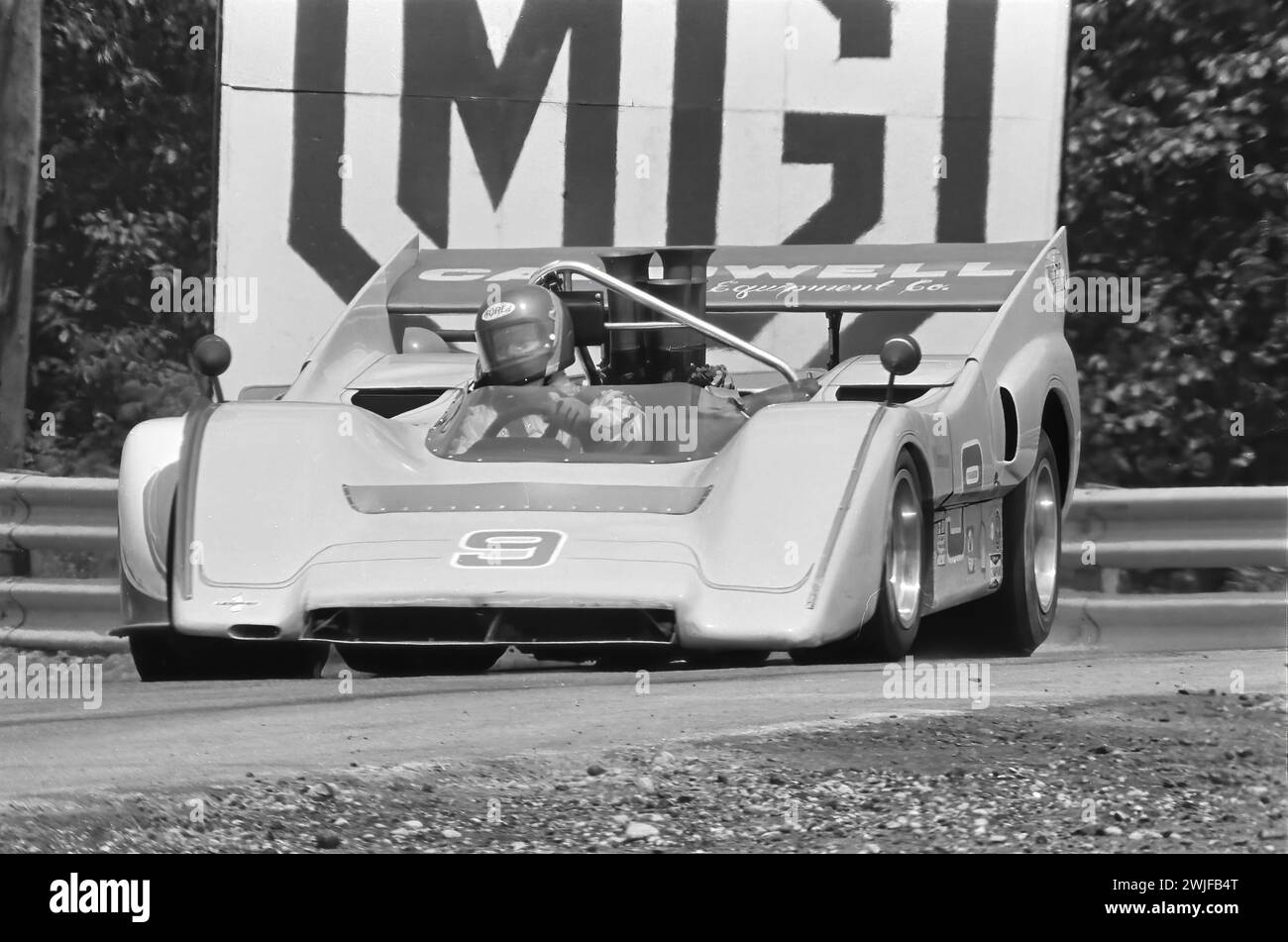William Overhauser Racing McLaren M8D driven by Bill Overhauser at the ...