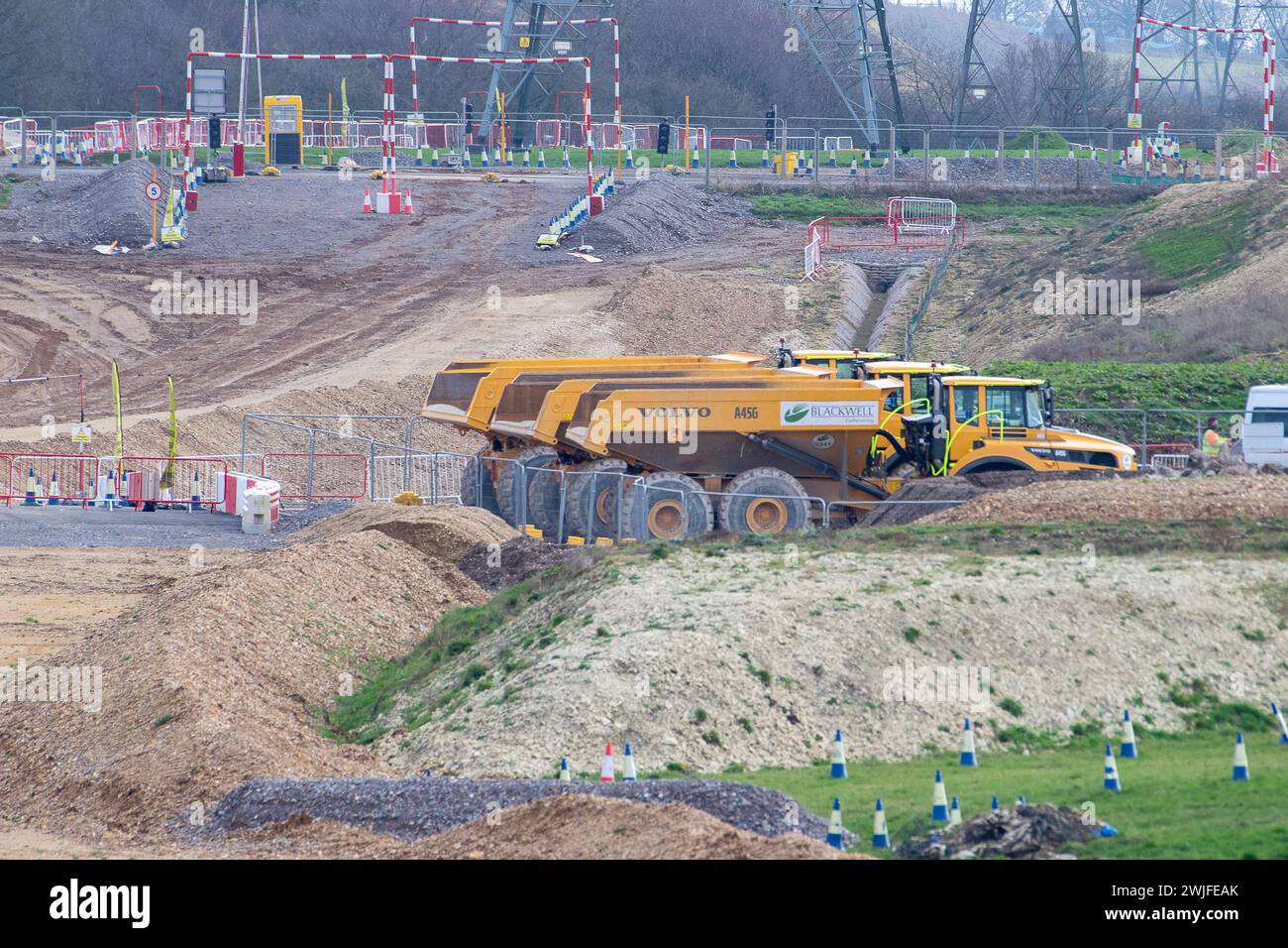 Hs2 construction 2024 hires stock photography and images Alamy