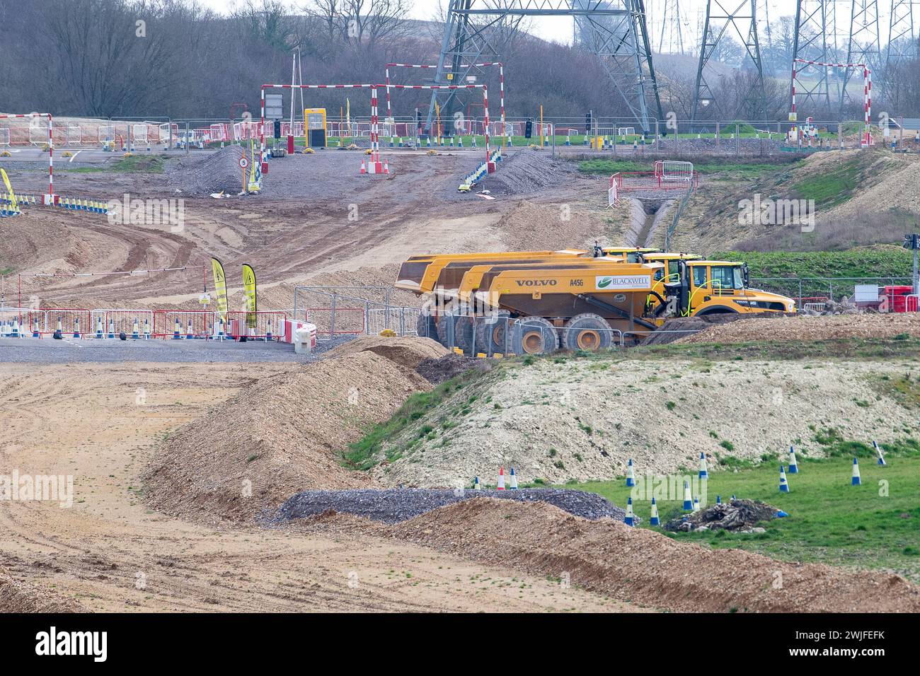 Hs2 construction 2024 hires stock photography and images Alamy