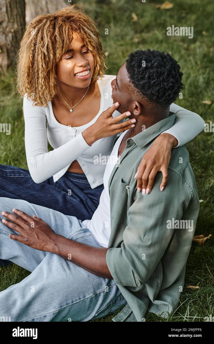 Woman touching boyfriend face hi-res stock photography and images - Page 4  - Alamy