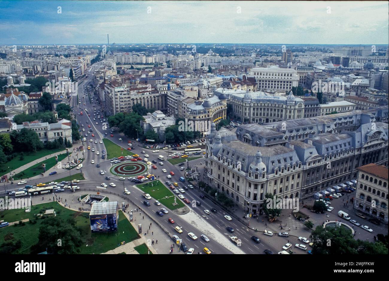 Romania, Bucharest, the city center. Stock Photo
