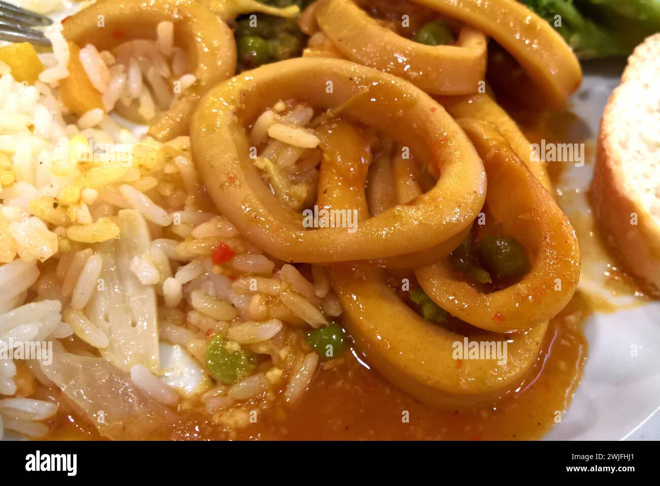 Tintenfischringe hi-res stock photography and images - Alamy