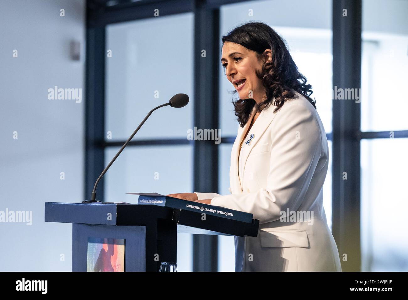 AMSTERDAM - Councilor Touria Meliani (Art & Culture and Inclusion ...