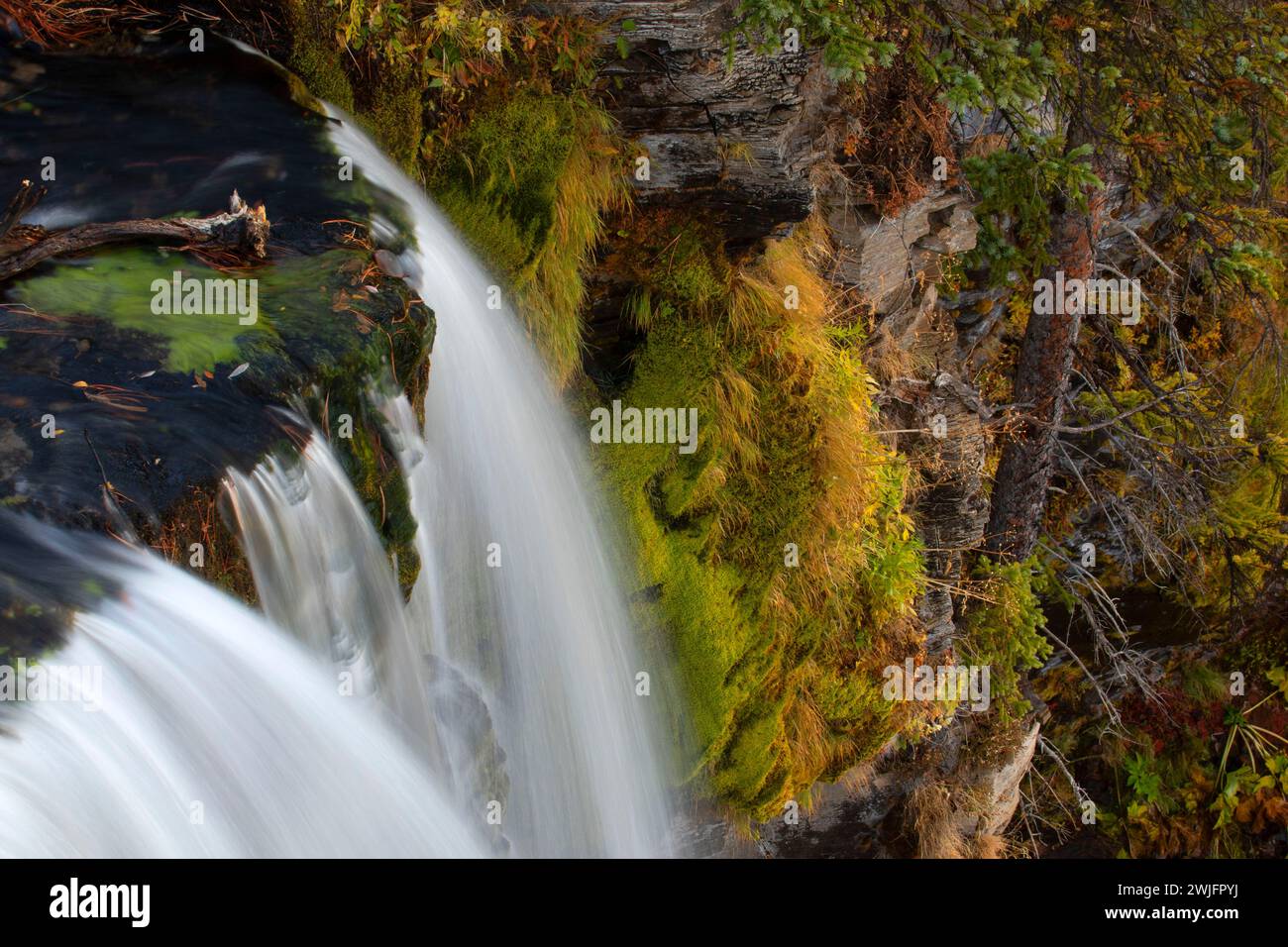 Tumalo Falls, Deschutes National Forest, Oregon Stock Photo - Alamy