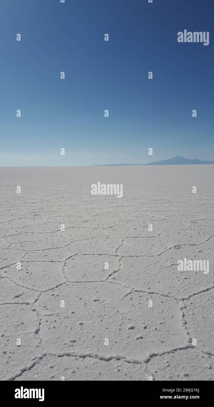 The Uyuni Salt Flat Stock Photo