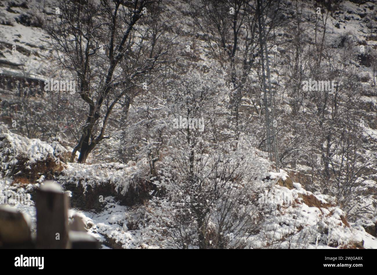 Heavy snowfall in kaghan hi-res stock photography and images - Alamy