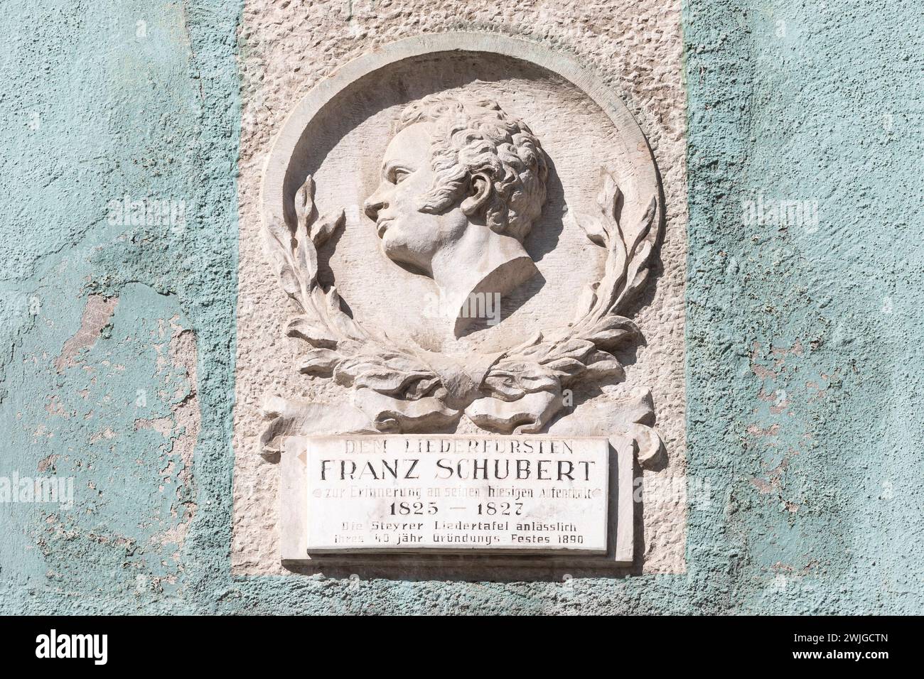 House where franz schubert hi-res stock photography and images - Alamy