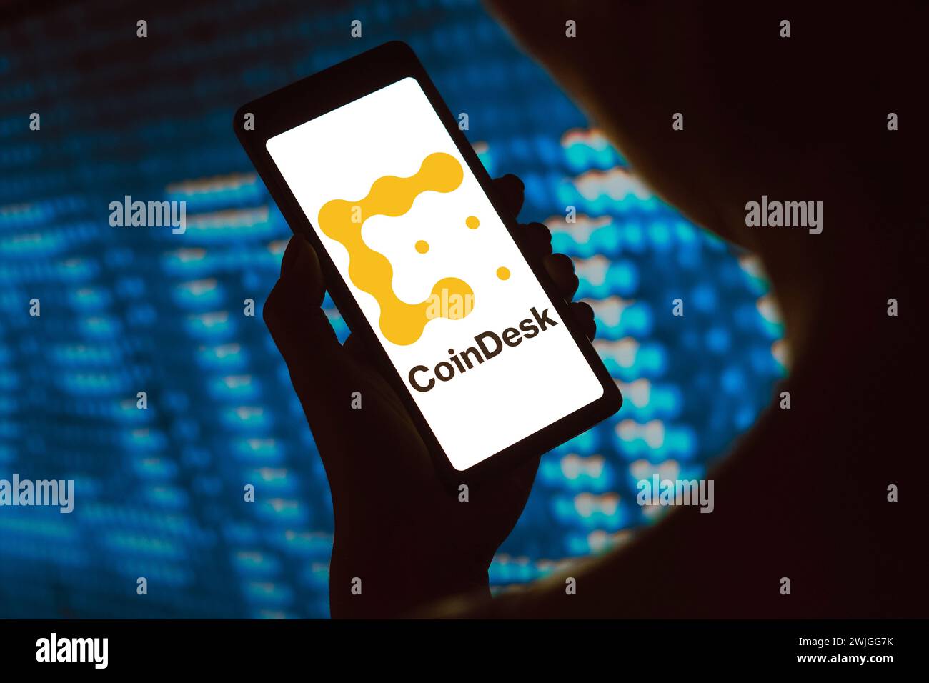 Coindesk logo hi-res stock photography and images - Alamy