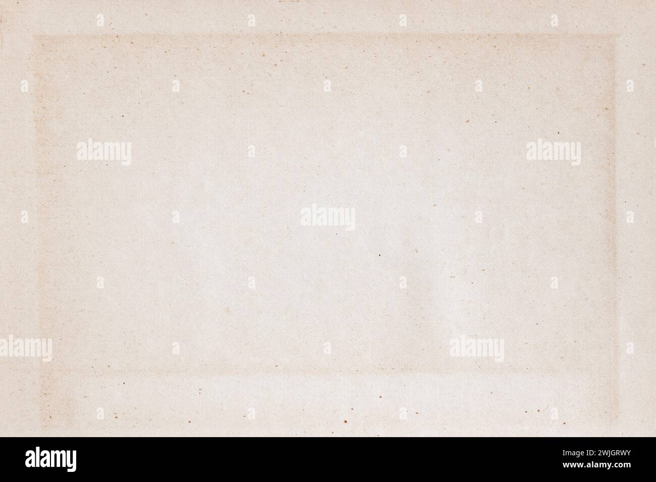 Old vintage paper closeup, frame with empty field for your design. Background, copy space Stock Photo