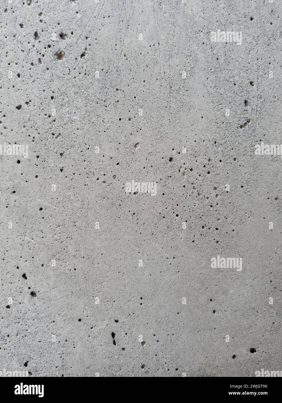 Concrete texture wall with hole pores macro close up background Stock Photo