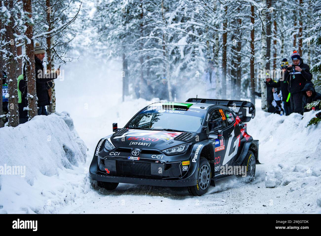 During Fia World Rally Championship Wrc Rally Sweden 2025 15 February
