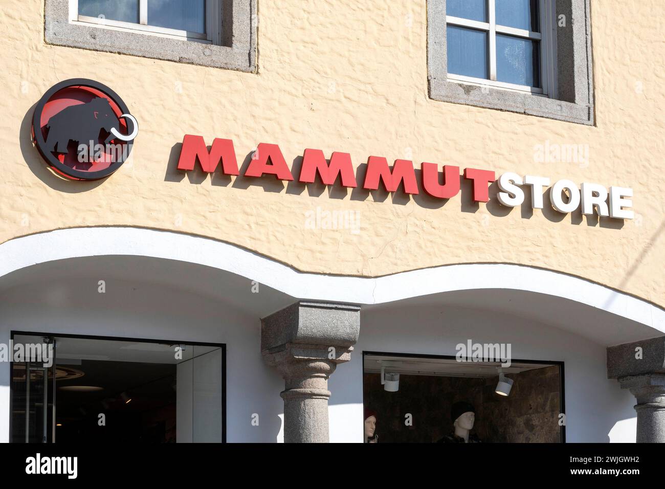 Mammut Store, Outdoor Sports Store In Linz, Upper Austria, Austria Stock Photo