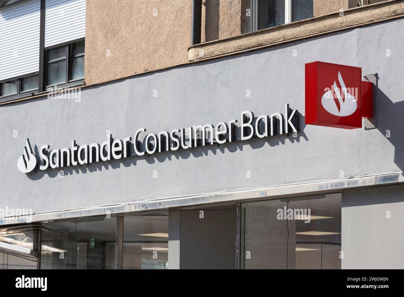 Santander Consumer Bank, Branch, Austria Stock Photo