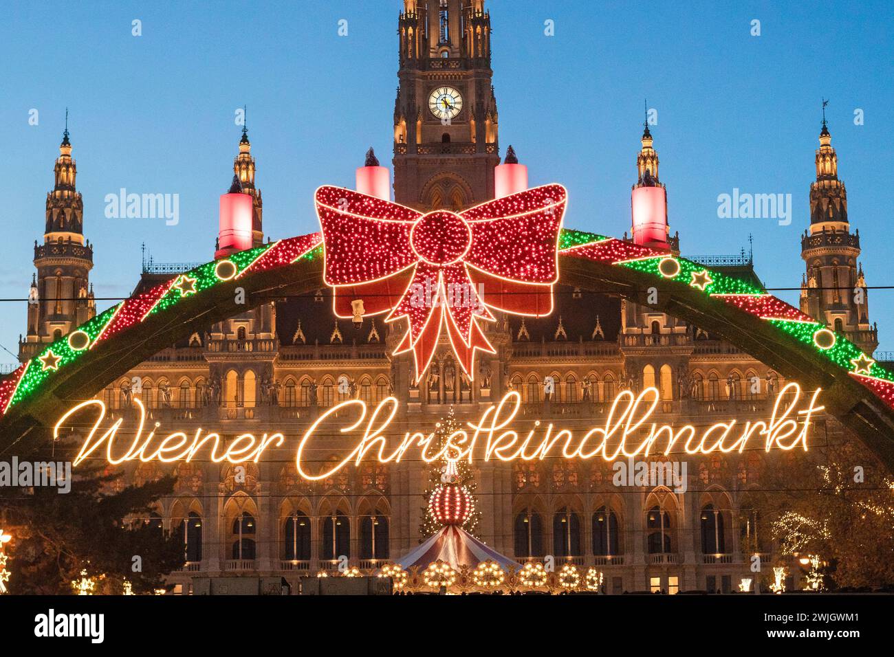 Weihnachtsmarkt christkindlmarkt am hi-res stock photography and images ...