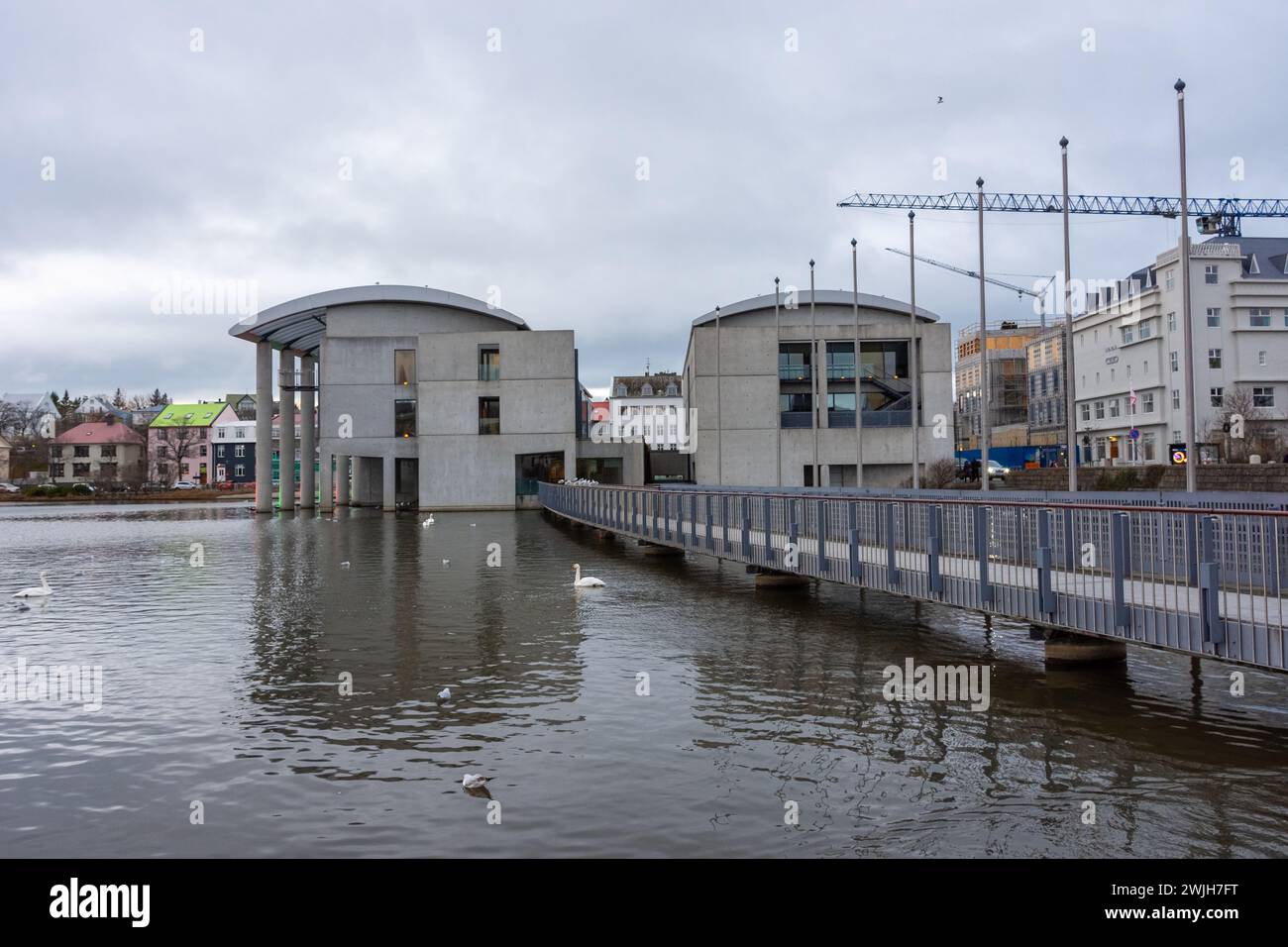 Reykjavik, Iceland, 27 November 2022: National Gallery of Iceland Stock