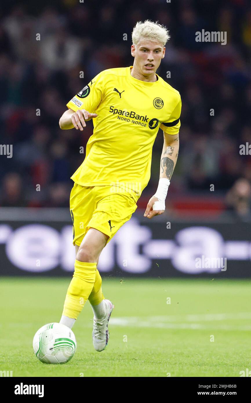 Amsterdam, Netherlands. 15th Feb, 2024. AMSTERDAM, 15022024, JohanCruyff Stadium, Europa