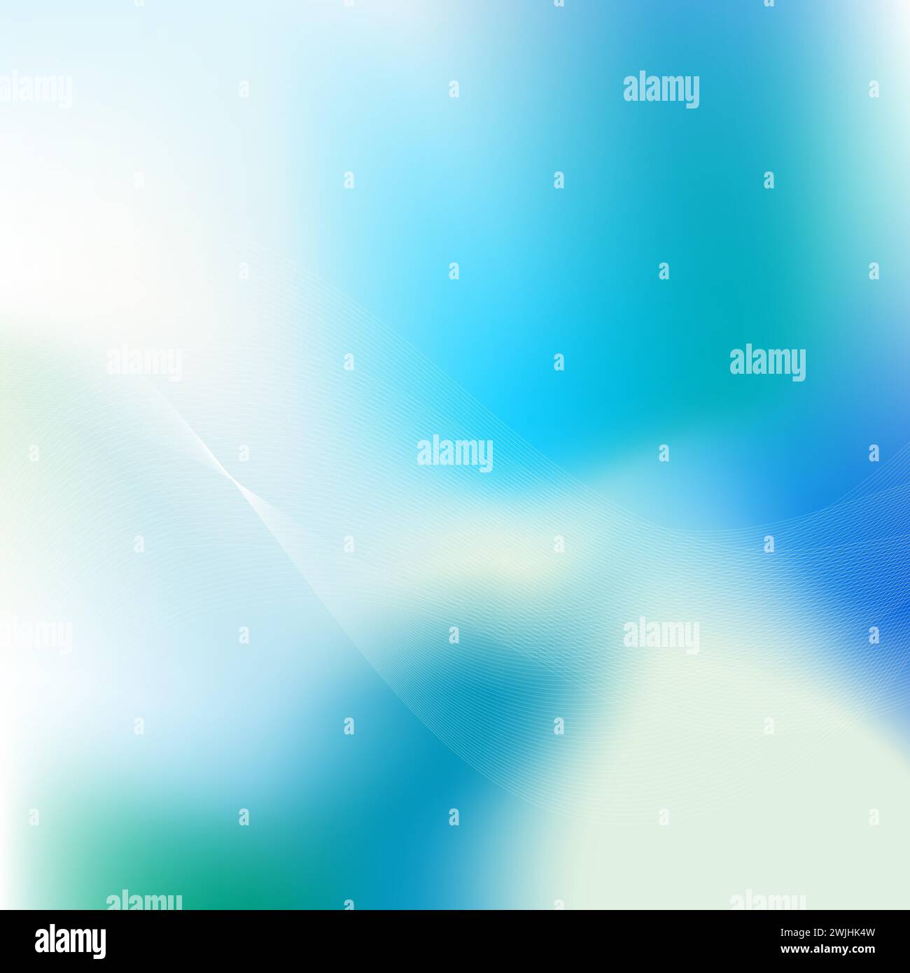 Blue abstract background with copy space Stock Vector