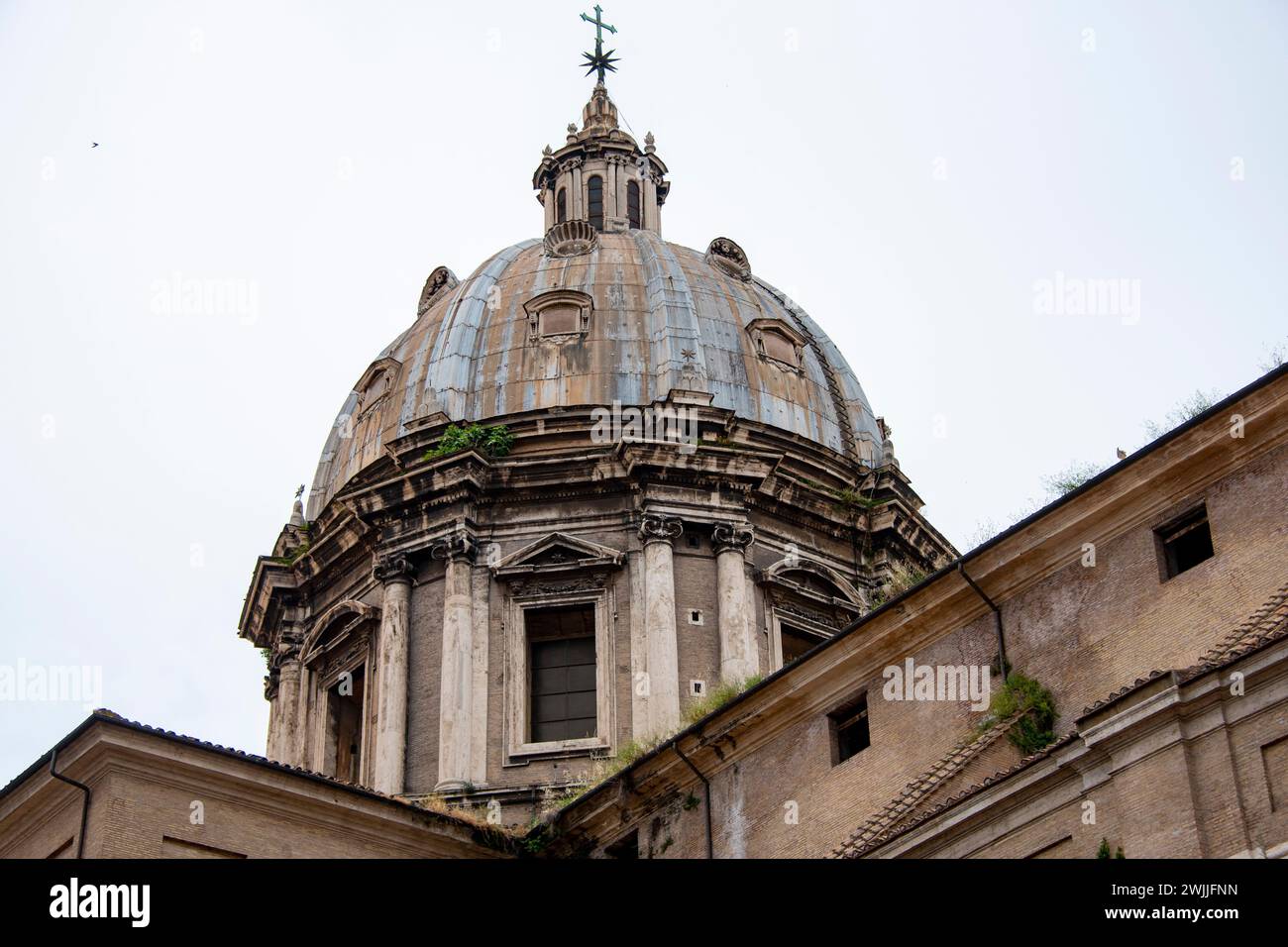 Basilica of Sant'Andrea della Valle - Rome - Italy Stock Photo