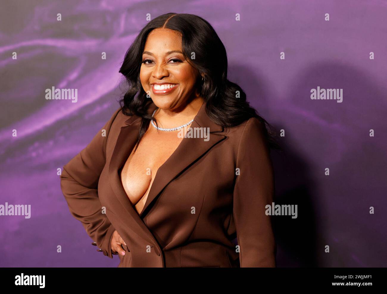 New York, United States. 15th Feb, 2024. Sherri Shepherd arrives on the red carpet at the Netflix 'Mea Culpa' New York Premiere at the Paris Theater on Thursday, February 15, 2024 in New York City. Photo by John Angelillo/UPI Credit: UPI/Alamy Live News Stock Photo