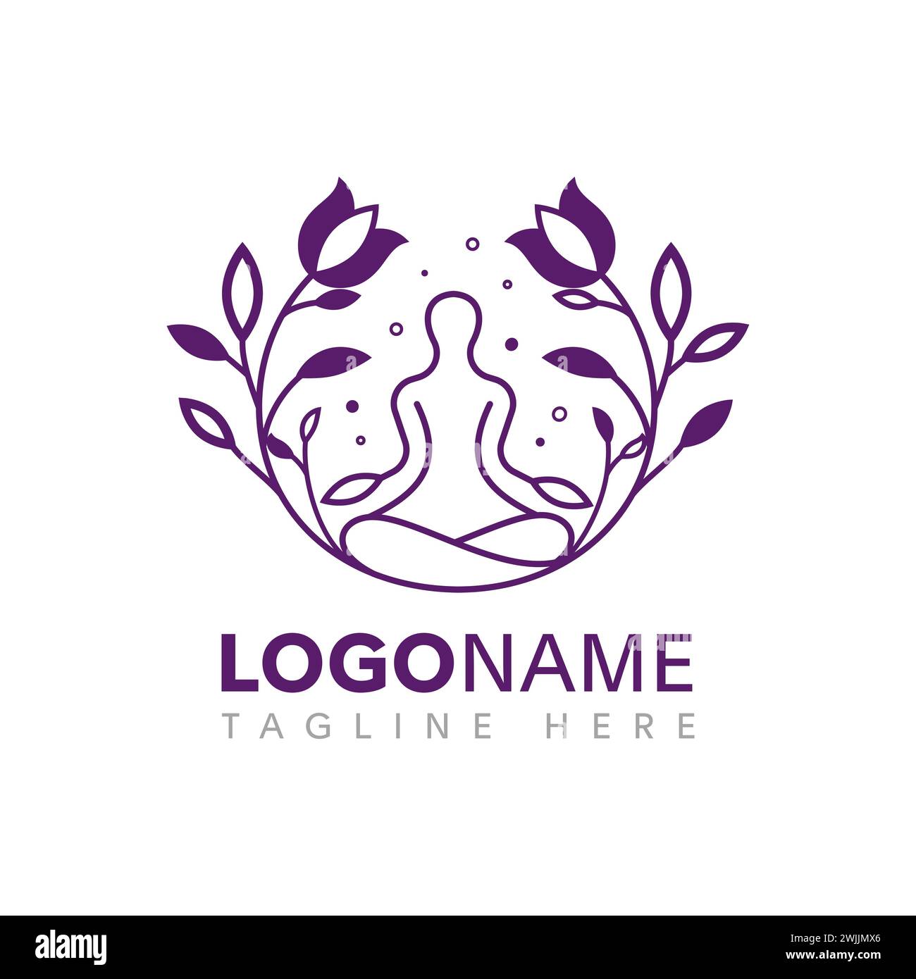woman-with-lotus-flower-beauty-meditation-spa-logo-design-template